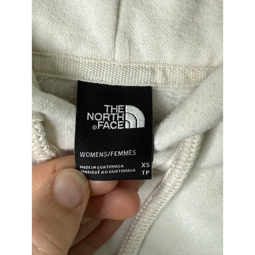The North Face Women's Hoodie Earth Day Re Connect With Nature Cream Rare XS - Picture 6 of 13